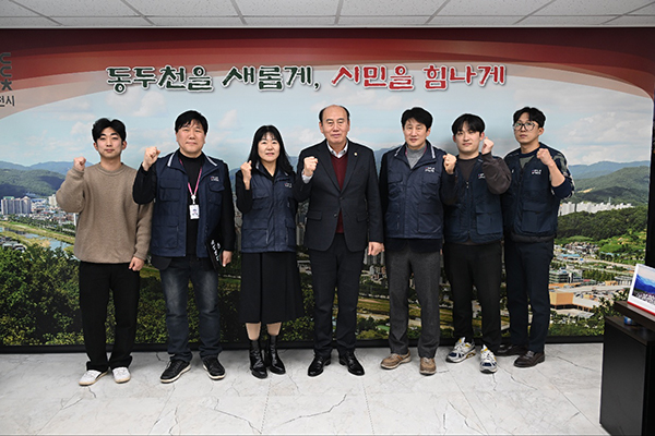동두천시공무원노동조합,  박형덕시장 김승호시의장과 신년인사회 개최
