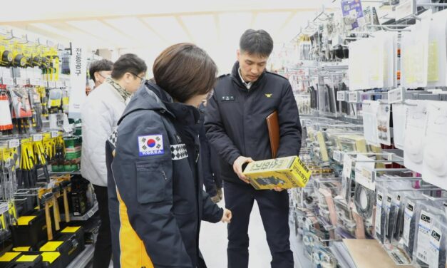 서울 노원소방서, 설 명절 대비 대형마트 방문 주택용 소방시설 설치 홍보