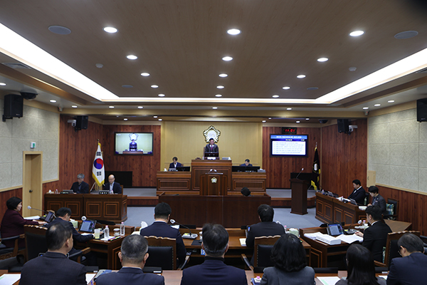 가평군의회, 제335회 임시회 폐회