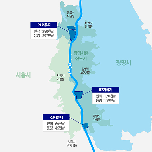 광명시, 목감천 저류지 2개소 추가 조성 정부에 요청