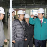 광주시, 오포 중·고 신축공사 현장 점검 2026년 3월 개교 준비 상황 확인
