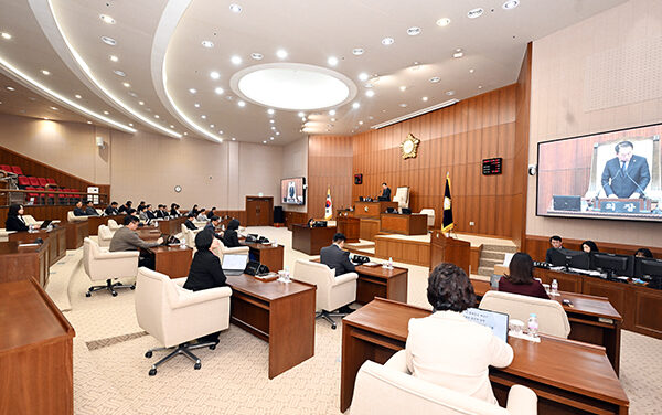 의정부시의회, 제342회 임시회 개회