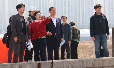 시흥시의회, 교육복지위원회 신안산선 염수 유출 재발 방지 현장 점검 실시