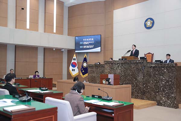 이천시의회, 2026년 첫 임시회 개회