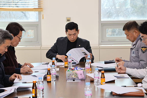 의정부시의회, 김지호 의원 제일시장 주변도로 교통혼잡 개선 기관 간담회