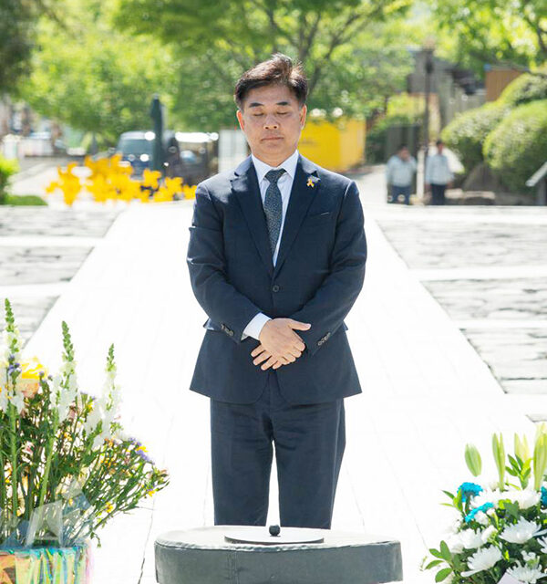 김병욱 후보, 봉하마을 방문 “노무현 정신으로 성남 시정 완성할 것”