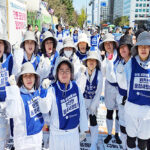 경기장애인부모연대 남양주시지회, ‘남양주 장애인부모들’ 국회 앞 오체투지 참여…“내 아이와 평범하게 살 권리를 위해”