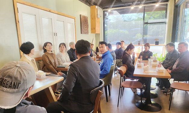 최현덕 남양주시장 후보, 자활센터·수상레저조합과 잇따라 정책 간담회 개최
