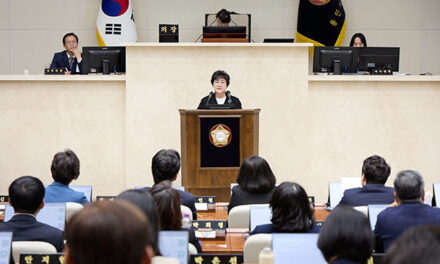 용인특례시의회 장정순 의원, “고기동 말구리고개 통학로 앞 공사차량 운행 재검토해야”
