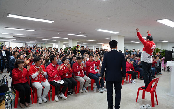 김덕현 연천군수 후보, 군민 운집 속 선거사무소 개소식 성황리에 개최