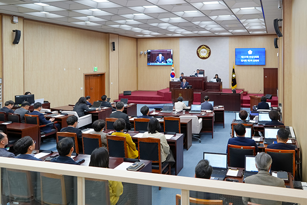 안성시의회, 제237회  임시회 폐회