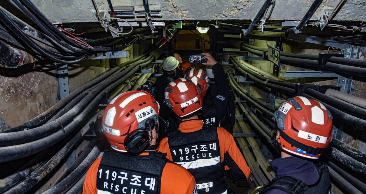 노원소방서, 지하구 화재 대응 역량 강화를 위한 현지적응훈련 및 점검 실시