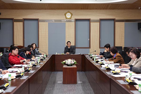 평택시의회, 3월 정기 의원간담회 개최