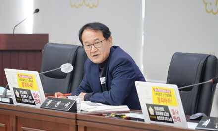 안성시의회 정천식 의원 대표발의