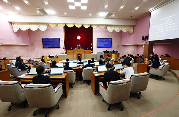 안양시의회, 제310회 임시회 마무리