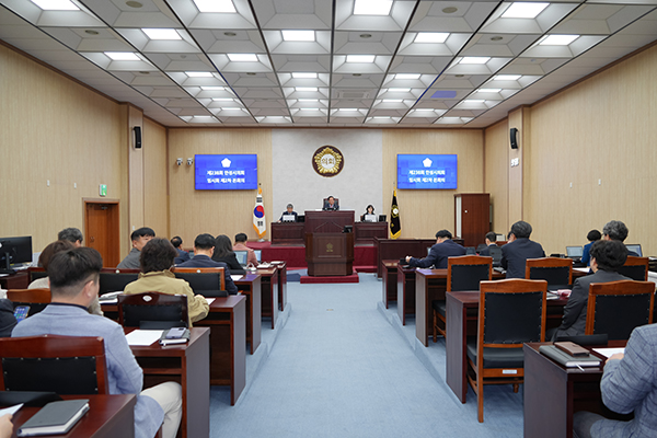 안성시의회, 제238회  임시회 폐회