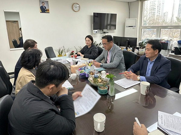 안양시의회, 복지환경위원회  종량제봉투 수급 관련 긴급 간담회 개최