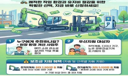화성특례시, ‘2026년 무공해 건설기계 보급사업’ 추진 11일부터 접수