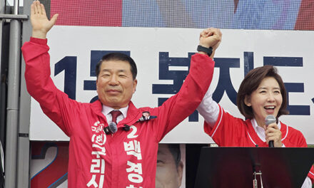 국민의힘 구리시 원팀, 구리역 광장서 1000명 결집 본격 선거전 돌입