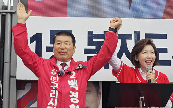 국민의힘 구리시 원팀, 구리역 광장서 1000명 결집 본격 선거전 돌입
