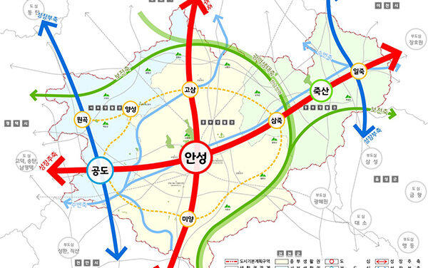 경기도, 2040년 안성 도시기본계획 승인 인구 28만 명 목표