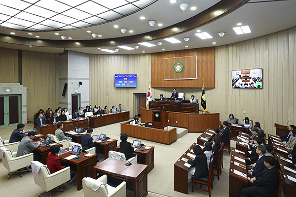 의왕시의회, 제318회 임시회 폐회