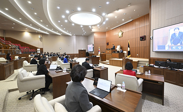 의정부시의회, 제343회 임시회 개회