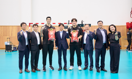여주시, 배구국가대표 남녀선수단에  ‘대왕님표 여주쌀’ 전달