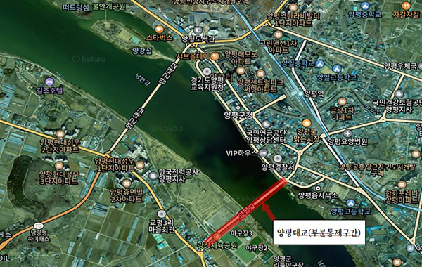 양평군, 양평대교 평일 야간 부분 통제 차량 통행 가능