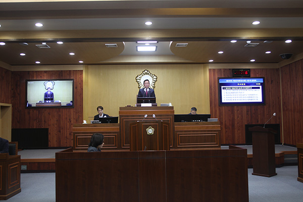 가평군의회, 제336회 임시회 개회