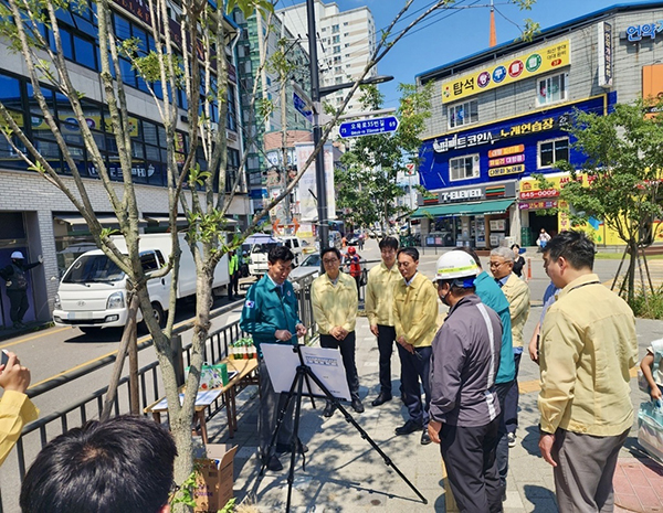 의정부시, 한강청-경기도와 우기 대비 ‘집중강우 중점관리구역’ 합동점검 실시