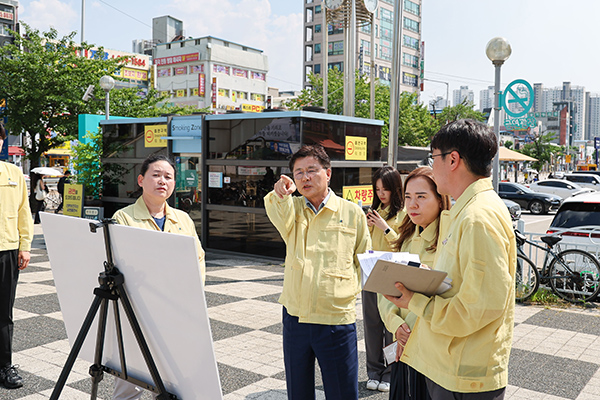 한대희 군포시장 당선인, 인수위 첫 현장 행보는 ‘시민 안전’