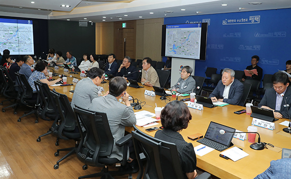 평택시, 통복천 주민비상대처계획 수립 용역 최종보고회 개최