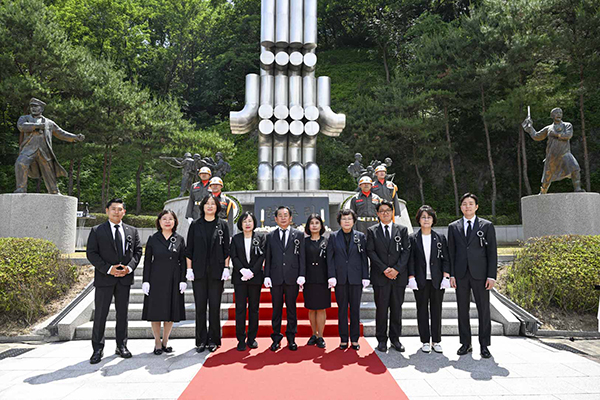 의정부시의회, 제71회 현충일 추념식 참석