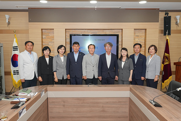 포천시의회, 포천도시공사 임원과의 간담회 개최
