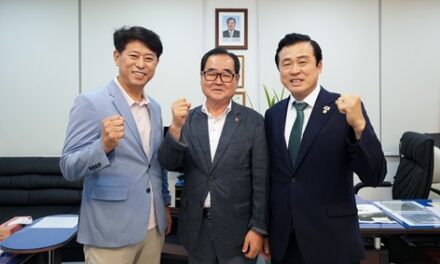서울 노원구의회 의장단, 대한 노인회 이상묵 지회장 예방.어르신을 섬기는 의회”