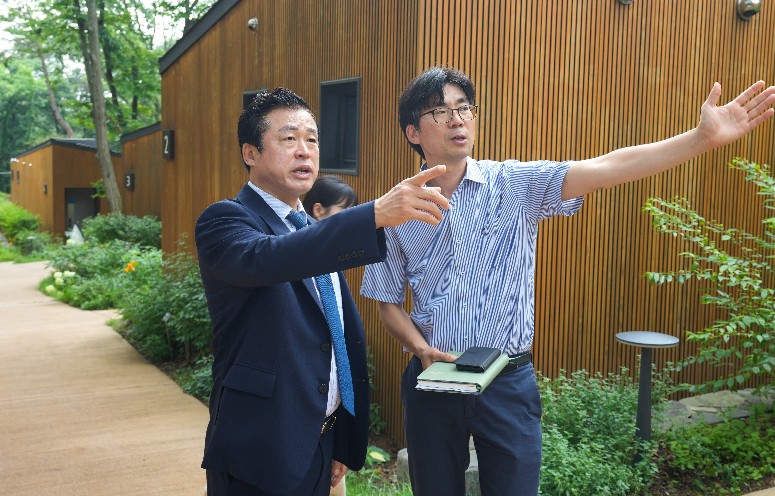 노원구의회 손영준 의장,‘수락휴’ 찾아 여름 휴가철 대비 안전 점검