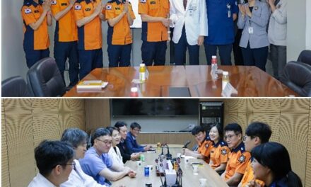 노원소방서장, 중증응급환자 이송체계 확립을 위한 지역응급의료센터와 소통행보