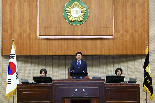 의왕시의회, 제10대 의장단 선출
