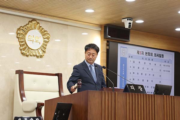 평택시의회, 제10대 전반기 의장단 선출 의장에 최재영 의원 부의장에 정일구 의원
