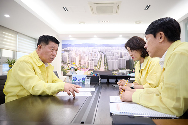 정덕영 양주시장, 취임 직후 재난대응체계 점검 “시민 안전이 최우선”