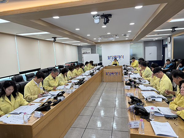 화성특례시, 여름철 풍수해·폭염 대비 총력 대응 제1부시장 주재 종합 점검회의 개최