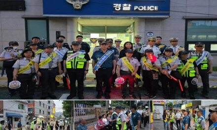 서울시 노원구 월계지구대 여성안전 Re-디자인 여성안심귀갓길 합동순찰