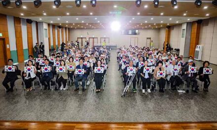 서울 금천구에 울려 퍼진 만세삼창, 광복 81주년 기념행사 개최