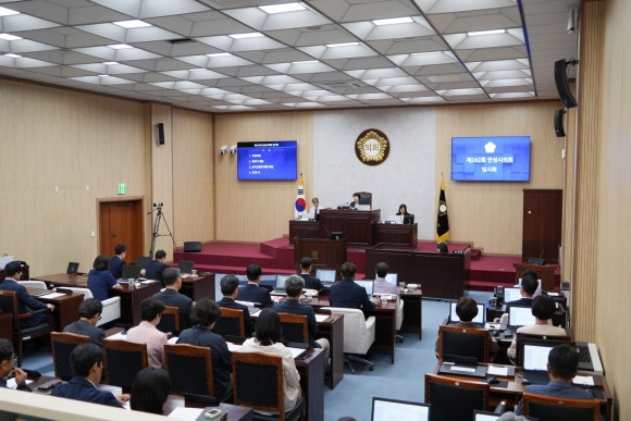 안성시의회, 제242회 임시회 개회