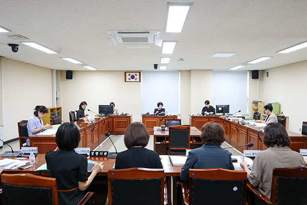 안양시의회, 복지환경위원회 집행기관과 현안사항 간담회 개최