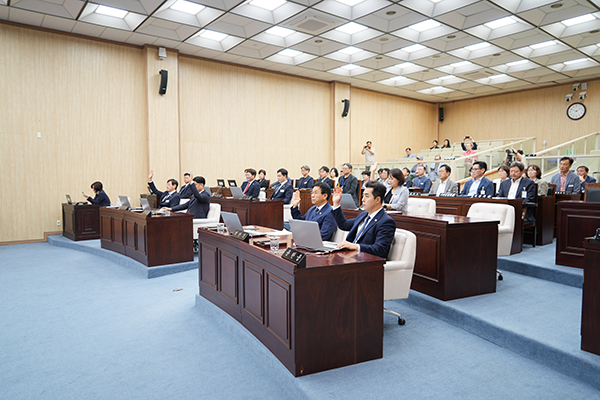 안성시의회, 제243회 임시회 폐회