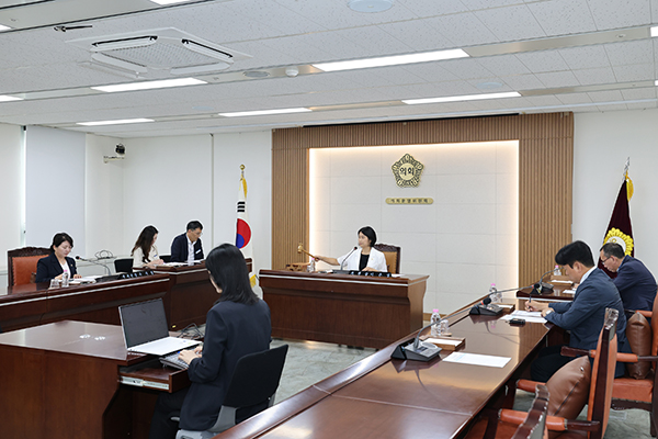 금천구의회, 제263회 정례회 앞두고 의회운영위원회 개최