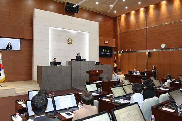 서울 금천구의회, 제10대 첫 정례회 개회 26일간 본격 의정활동