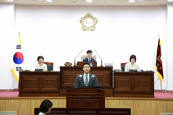 군포시의회, 박상현 의원 물놀이터 사고 시정질문 실시